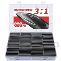 Eventronic Heat Shrink Tubing, 3:1 Shrink Ratio Adhesive Lined, IP65 Waterproof Heat Shrink
