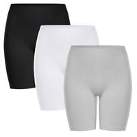 YUTYTH Anti Chafing Shorts Women Boxers Underwear Legging Shorts Summer Chub Rub Seamless Underwear Ladies Briefs for Under Dress 1 Pack