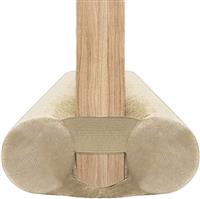 BKSAI Door Draught Excluder for Bottom of Doors Double Sided Draft Excluder Cushion for Front Door Seal Insulation