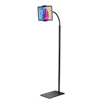 LanPavilion iPad Stand, Adjustable Metal Tablet Stand with Flexible Gooseneck, Compatible with iPad, Kindle, and Cell Phones (4.7''-13''), Ideal for Hands-Free Use