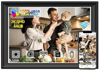 FRAMEO Digital Picture Frame, 10.1 Inch Smart WiFi Digital Photo Frame 1280x800 IPS LCD Touch Screen, Auto-Rotate, Built in 32GB Memory, Share Photo or Video Instantly via Frameo App from Anywhere