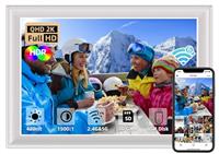 FRAMEO Digital Picture Frame, 10.1 Inch Smart WiFi Digital Photo Frame 1280x800 IPS LCD Touch Screen, Auto-Rotate, Built in 32GB Memory, Share Photo or Video Instantly via Frameo App from Anywhere