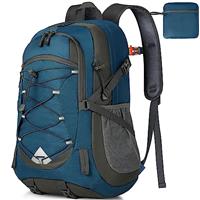 IGOLUMON Hiking Backpack 40L Lightweight Foldable Backpack for Men Women Durable Water Resistant Daypack Rucksack for Camping Cycling Climbing Walking Mountaineer Outdoor Sports