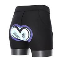 Sillictor Cycling Shorts Women 5D Gel Padded Cycle Shorts Ladies Anti Chafing Mountain Bike Shorts Women Compression Spinning Bicycle Shorts,Soft Sweat Wicking Breathable Quick Dry