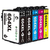 JoyPrinting 604XL Ink Cartridges Replacement for Epson 604 XL Ink Cartridges Compatible with Epson XP-2200 XP-2205 XP-3200 XP- 3205 XP-4200 XP-4205 Workforce WF-2910 WF-2930F WF-2935 Printer
