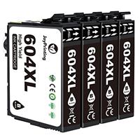 JoyPrinting 604XL Ink Cartridges Replacement for Epson 604 XL Ink Cartridges Compatible with Epson XP-2200 XP-2205 XP-3200 XP- 3205 XP-4200 XP-4205 Workforce WF-2910 WF-2930F WF-2935 Printer