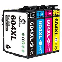 JoyPrinting 604XL Ink Cartridges Replacement for Epson 604 XL Ink Cartridges Compatible with Epson XP-2200 XP-2205 XP-3200 XP- 3205 XP-4200 XP-4205 Workforce WF-2910 WF-2930F WF-2935 Printer