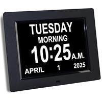 KASTISS Digital Calendar Clock for Elderly
