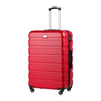 COOLIFE Suitcase Trolley Carry On Hand Cabin Luggage Hard Shell Travel Bag Lightweight with TSA Lock and Durable 4 Spinner Wheels