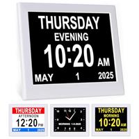 KASTISS Digital Calendar Clock for Elderly