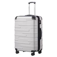 COOLIFE Hard Shell Suitcase with TSA Lock and 4 Spinner Wheels Lightweight Durable
