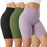 VALANDY Creamlush Gym Shorts for Women High Waisted Yoga Shorts Biker Workout Running Cycling Athletic Shorts Buttery Soft Stretchy