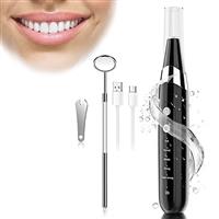 Hangsun Premium Plaque Remover for Teeth Kit with 5 Modes for Removal of Food Residue and Tartar No Need Water Flosser for Teeth