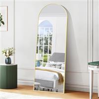 BONEWEI Arched Floor Mirror