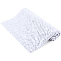 smiry Non Slip Chenille Bath Mat, Extra Soft Bathroom Mat, Super Absorbent Fluffy Bath Mats for Bathroom, Machine-Washable Quick Dry Bath Rug Foot Mat