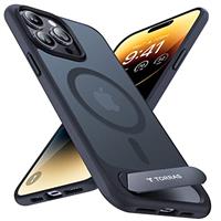 TORRAS for iPhone series Case [12FT Military Shockproof ] [TOP N56 Magnets] [20W Fast Charging] Truly Completely Flat & Slim Case iPhone series Cover - Pstand