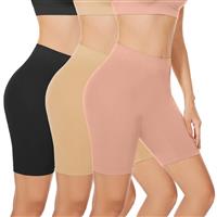 SIHOHAN Women Chub Rub Shorts Slip Shorts for Under Dresses Seamless Anti Chafing Underwear Boyshort Panties Safety Long Briefs