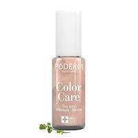 PODERM Swiss-Made Antifungal Nail Polish Power Red | Breathable Treatment with Tea Tree, Silicon Biotin | Strengthens, Repairs Conceals Yellow, Brittle Damaged Nails | Podiatrist-Developed