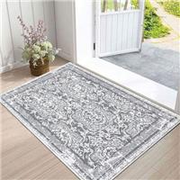 Enyhom Carpet Runner Rug Hallway Runners Extra Long Non Slip Machine Washable Kitchen Floor Runner for Living Room Entryway Laundry Room