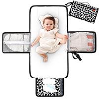 Lekebaby Baby Travel Changing mat Portable Changing mat Travel Nappy Changing mat Portable