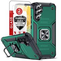 LeYi for Samsung Galaxy A25 5G Case with 2 Tempered Glass Sc
