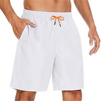 YUTYTH Mens Swimming Shorts Swim Trunks Waterproof Quick Dry Beach Shorts Surfing Board Shorts with Mesh Liner and Pockets