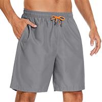 YUTYTH Mens Swimming Shorts Swim Trunks Waterproof Quick Dry Beach Shorts Surfing Board Shorts with Mesh Liner and Pockets