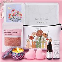 Birthday Pamper Gifts for Women, Unique Relaxation Self Care Package Birthday Hampers for Her, Wellbing Get Well Soon Gifts for Women, Pamper Hampers Birthday Gifts for Mum, Sister, Best Friend, Wife