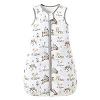 Fairy Baby Sleeping Bag 1.0 TOG Sleeveless Swaddle Blanket for Newborn Boy Girl Soft Breathable Cotton Sleeping Sack