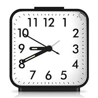 Analog Alarm Clock, Silent Non TickingWA115W