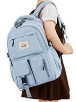 FIORETTO Lightweight School Backpack Womens, Cute School Bag for Girls, Laptop Rucksack Backpack for School Casual Daypacks Travel Backpack for College Work
