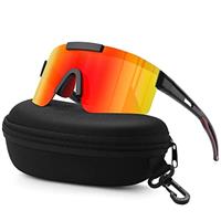 konqkin Cycling Glasses-Sports-Sunglasses-Mens-Womens-Polarised Sun Glasses UV400 Protection Ski Goggles Outdoor Bicycle Motorbike Driving Fishing Hiking Include 30 Colors