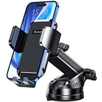 Blukar Car Phone Holder, Adjustable Car Phone Mount 360 Rotation