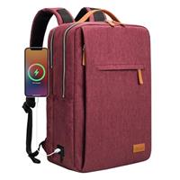 Hp hope Laptop Backpacks for Women Travel, Durable Carry On, with USB Charging Port, Fits 15.6 Inch Laptop, Resistant Luggage Business Weekender Bag