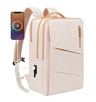 Hp hope Laptop Backpacks for Women Travel, Durable Carry On, with USB Charging Port, Fits 15.6 Inch Laptop, Resistant Luggage Business Weekender Bag
