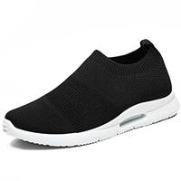 MGNLRTI Mens Trainers Running Shoes Lightweight Slip on Sneakers Gym Fashion Walking Shoes