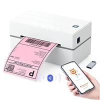 MUNBYN Shipping Label Printer Bluetooth Connection, Postage Thermal Label Printer 4x6 for Business, Compatible with Etsy, Shopify, eBay, Amazon, Royal Mail, DHL, DPD, Evri