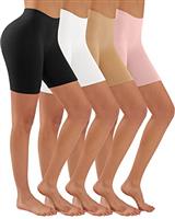 YADIFEN Womens Safety Anti Chafing Shorts Seamless Chub Rub Shorts Long Briefs Ladies Breathable Knickers Underwear Women's Boxer BoyShort Leggings for Under Skirt/Dresses Shorts Multipack
