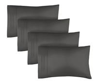 CGK Unlimited Pillow Cases Set of 4 Soft, Premium Quality Pillowcase Covers
