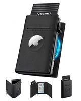 YESIIW Wallet, Mens Card Holder with RFID Blocking Wallets for Men, Credit Card Holders Money Saving Wallet Metal