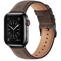 WFEAGL Leather Strap Compatible Apple Watch Straps 44mm 45mm 49mm 46mm 42mm 40mm 41mm 38mm,Genuine Leather Replacement Strap for Men Women for iWatch Series 10 9 8 7 6 5 4 3 2 1,SE,iWatch Ultra