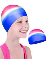 Victoper Swimming Cap,Swimming Cap for Boy and Girl, 3D Ergo