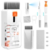 Ordilend Keyboard Cleaner Laptop Cleaning kit, All-in-One Computer Keyboard Cleaning kit, Multi-Function Laptop Cleaner Electronic Accessories for Tech PC Macbook iPad Pro Camera Monitor with Patent