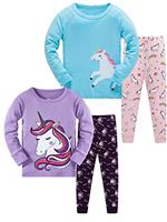 SOIBEEN Pyjamas for Boys Nightwear Cotton Toddler Clothes Kids Sleepwear Children PJs Set Outfit Xmas Gift 2-14 Years