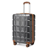 Kono Carry On Cabin Luggage Lightweight ABS Hard Shell Travel Suitcase Trolley with TSA Lock and 4 Spinner Wheels