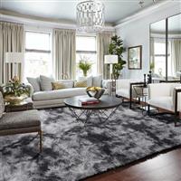 Cinknots Fluffy Area Rugs - Modern Shaggy Carpet for Living Room, Bedroom, Baby Nursery & Dorm - Soft Non-slip Large Indoor Carpet