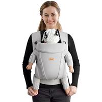 CUBY Black Baby Carriers from Newborn, Summer Easy Zipper Toddler Wrap Baby Holder Belt Front Facing & Back Ergonomic Carrier Mesh Adjustable Head Neck Support Baby Carrier