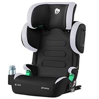globalkids I-Size High Back Booster Car Seat, Group 2/3 ISOFIX Toddler Car Seat, with Width-Adjustable Side Wing, 312 Years, 15-36 kg, 100cm-150cm