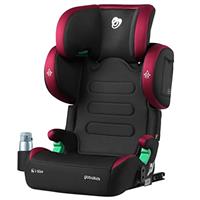 globalkids I-Size High Back Booster Car Seat, Group 2/3 ISOFIX Toddler Car Seat, with Width-Adjustable Side Wing, 312 Years, 15-36 kg, 100cm-150cm