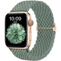 CeMiKa Braided Solo Loop Straps Compatible with Apple Watch Strap 38mm 40mm 41mm 42mm 44mm 45mm 49mm